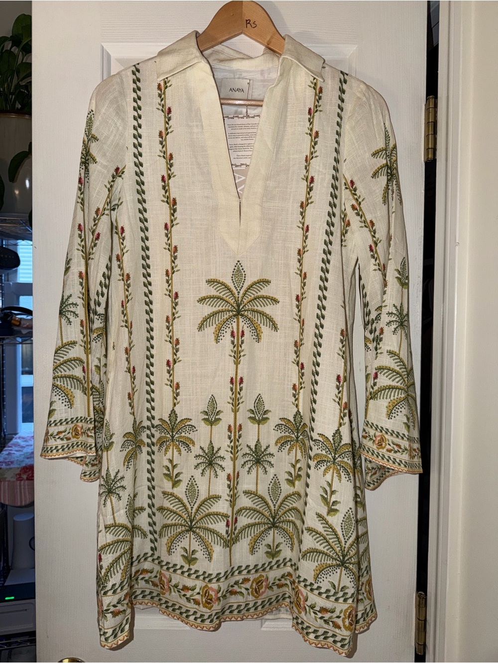 Few Moda Anaya Francisca Dress Size XS viscose/linen lined w/ pockets